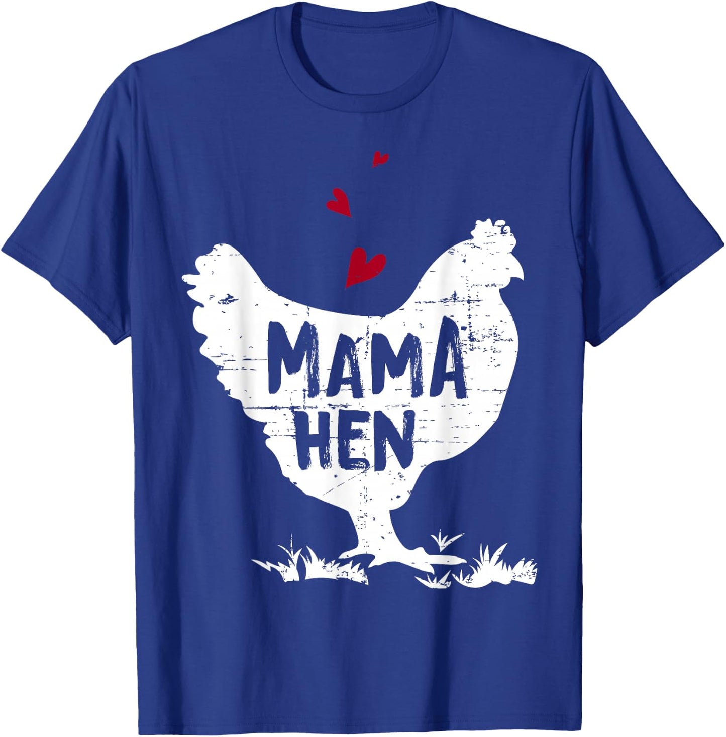 Mama Hen Chicken Funny Farmer Hen Chicken Mama T-Shirt - T-Shirt | Royal