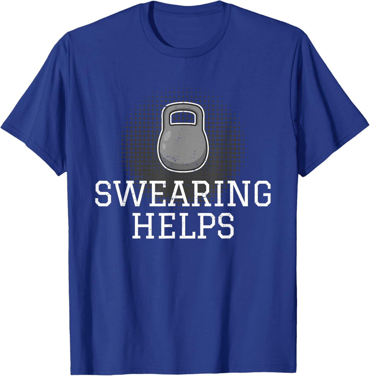 Funny Fitness Workout Saying I Kettlebell T-Shirt - T-Shirt | Royal