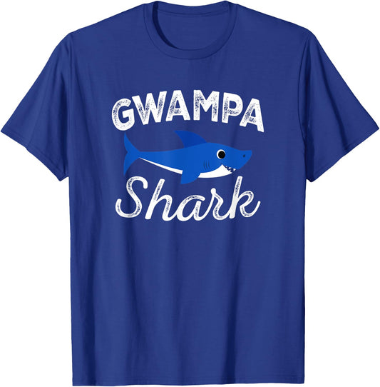 Gwampa Shark T-Shirt - T-Shirt | Royal