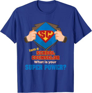 Best Funny School College Career Counselor Gifts T Shirt T-Shirt - T-Shirt | Royal