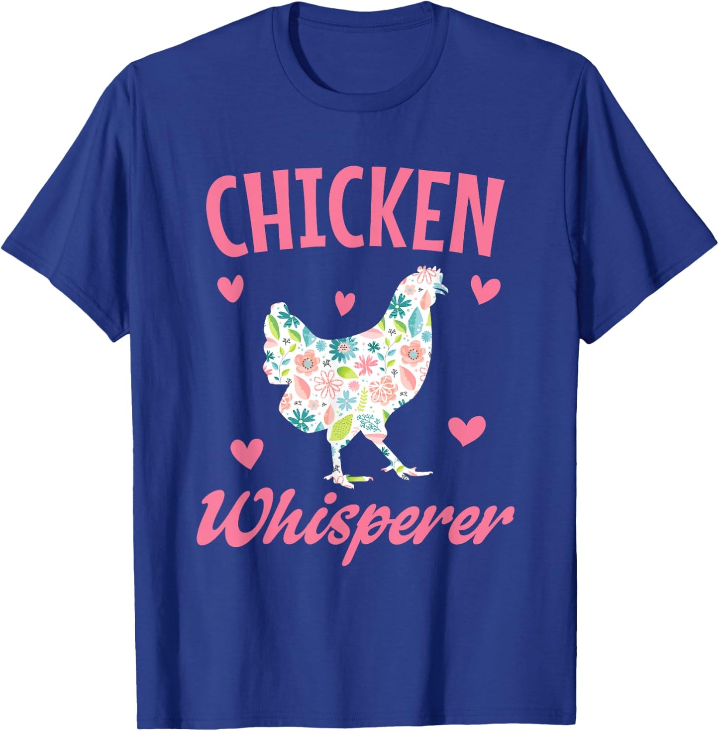 Chicken Whisperer Kids Women Girl Funny Chicken Farming T-Shirt - T-Shirt | Royal