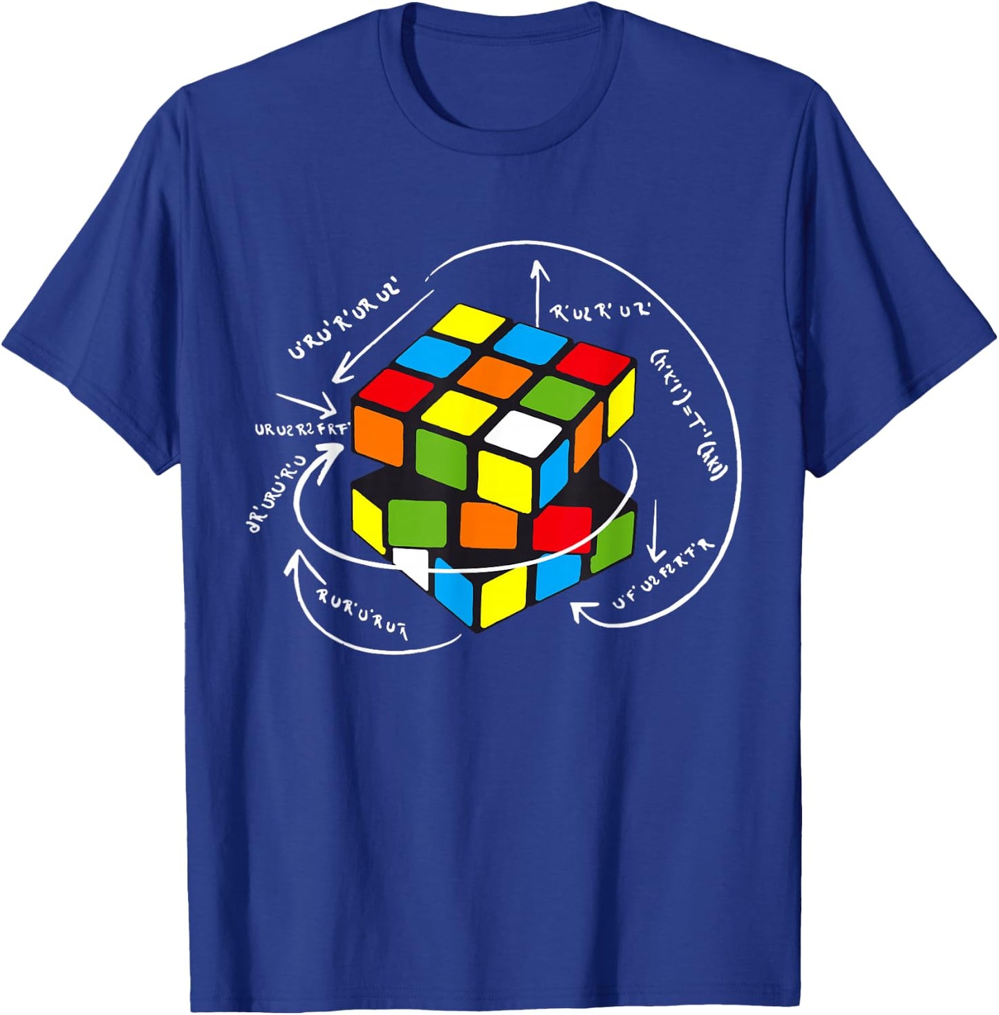Funny Puzzle Cube Speed Cubing Computer Science T-Shirt - T-Shirt | Royal