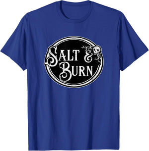 Salt & Burn: ghost hunter supernatural spirit funny monster T-Shirt - T-Shirt | Royal