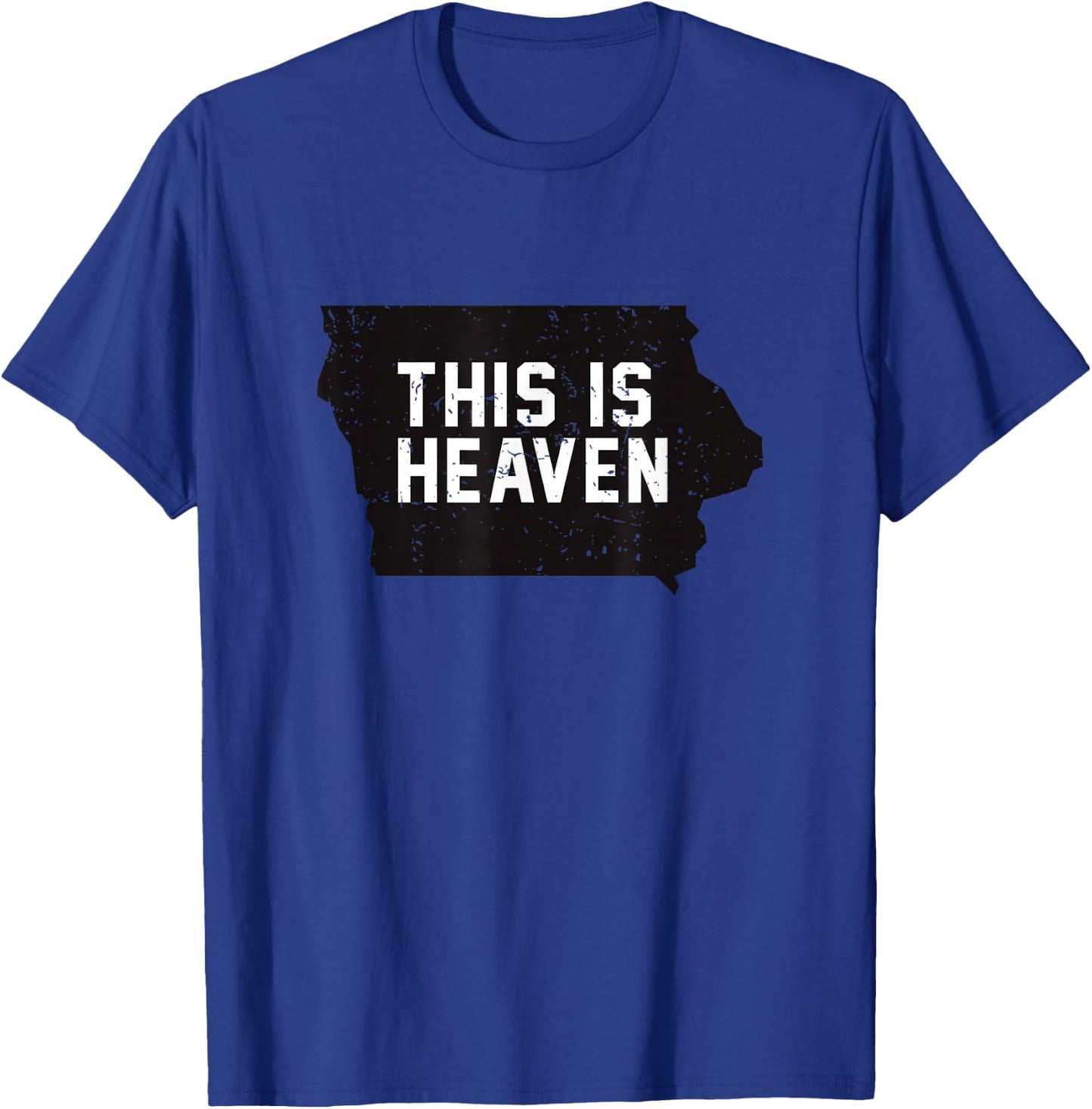 This is Heaven Iowa State Field Baseball Inspired T-Shirt - T-Shirt | Royal