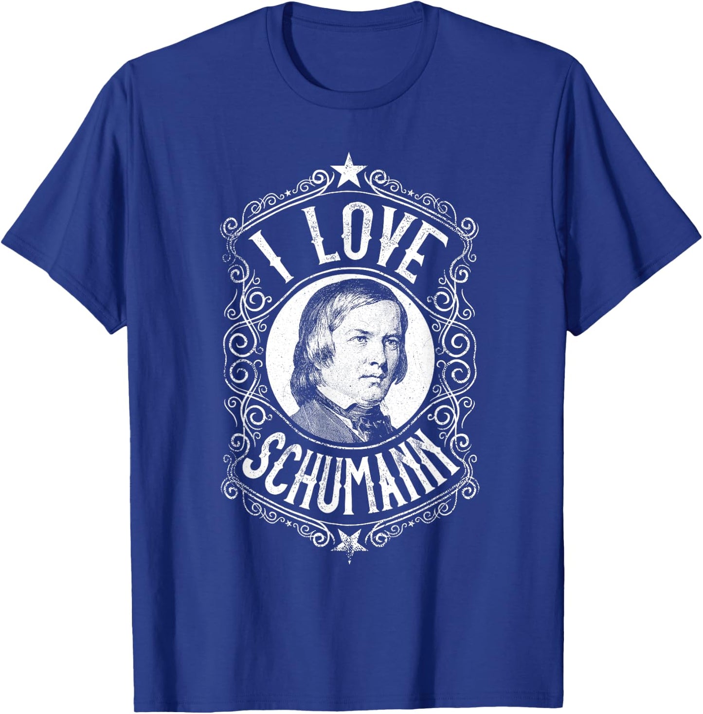 German Classical Music Composer - Robert Schumann T-Shirt - T-Shirt | Royal