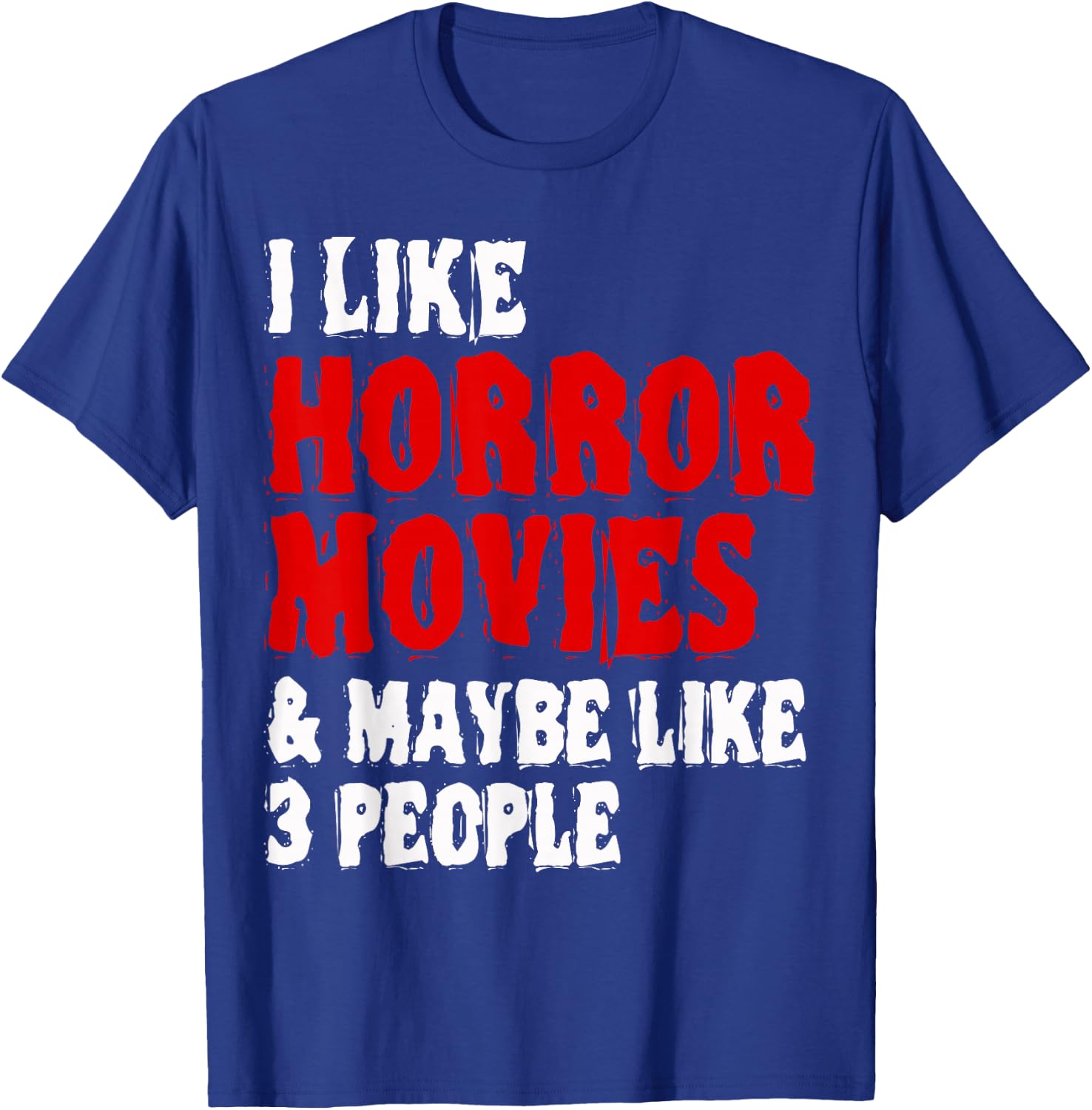 Horror Movie T-Shirt - T-Shirt | Royal