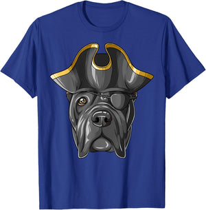 Pirate Cane Corso Pirates Hat Cane Corso T-Shirt - T-Shirt | Royal