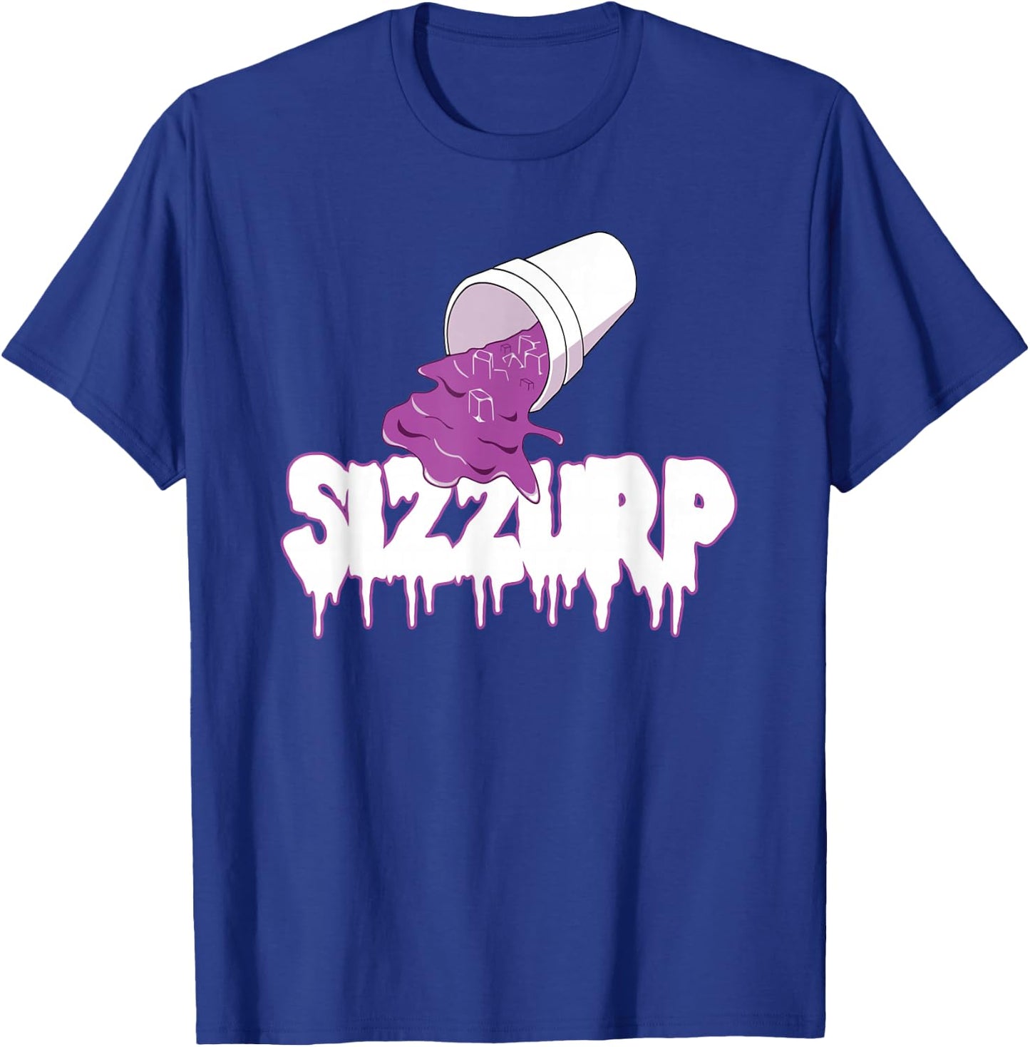 Sizzurp Lean Purple Drank T-Shirt - T-Shirt | Royal