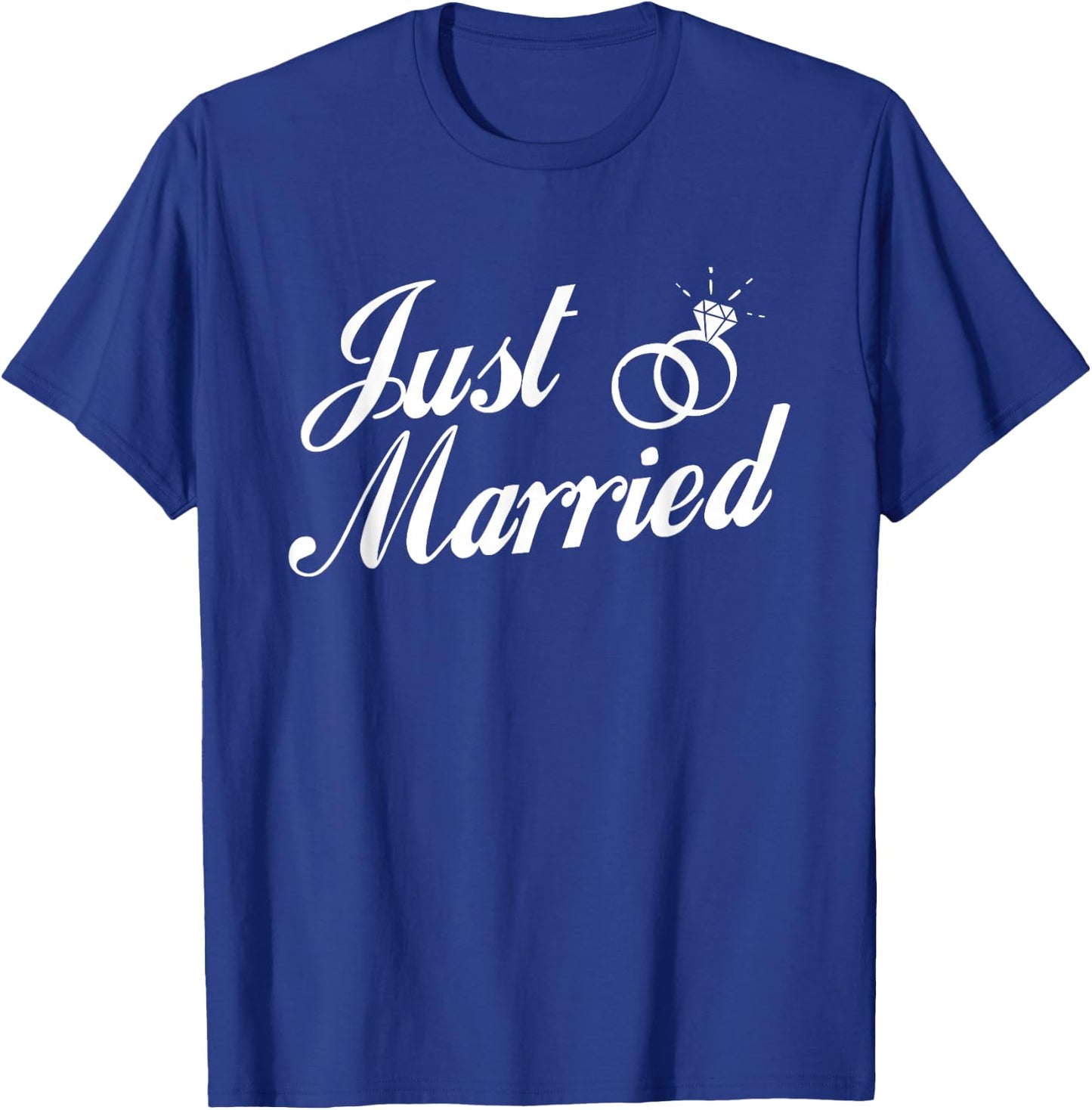 Just Married Couple T-Shirt - T-Shirt | Royal