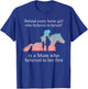 Behind every horse girl who believes in herself is a mom T-Shirt - T-Shirt | Royal