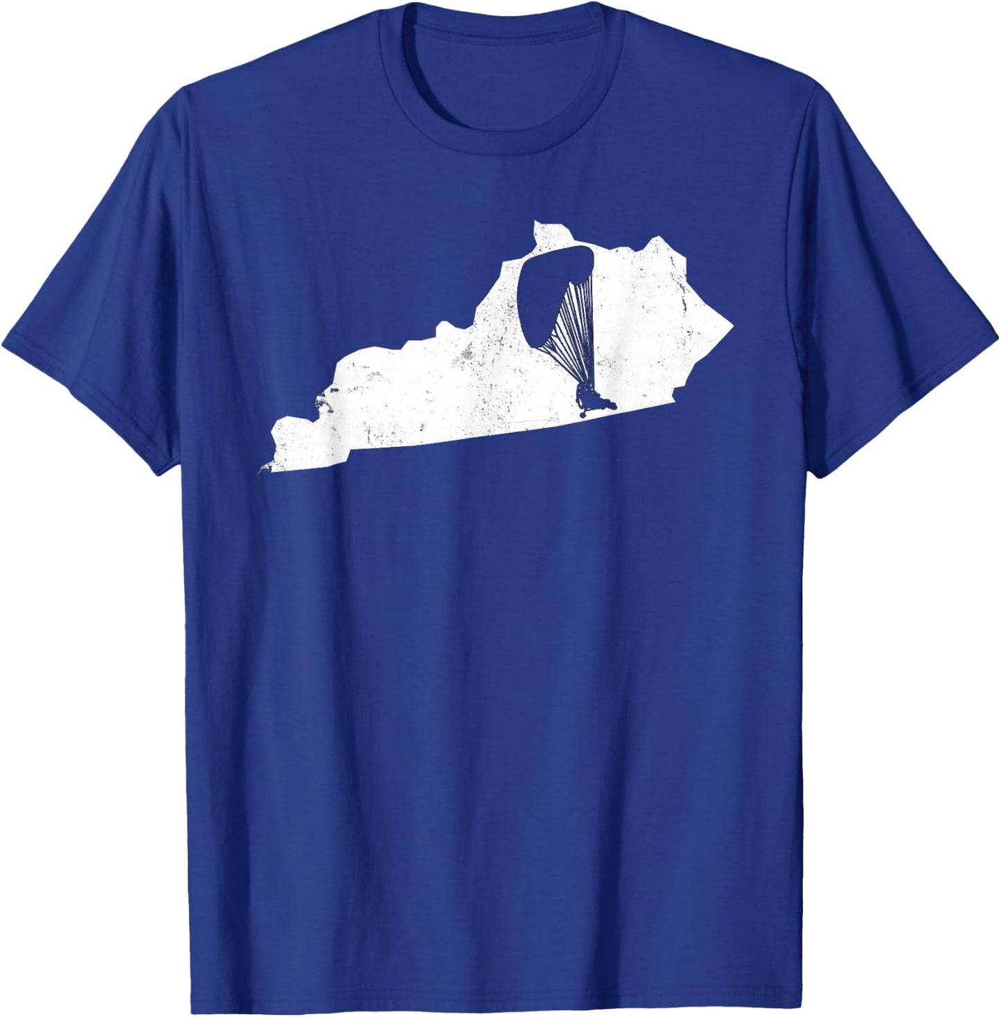 Trike Powered Parachute PPG PPC Pilot Kentucky Vintage T-Shirt - T-Shirt | Royal