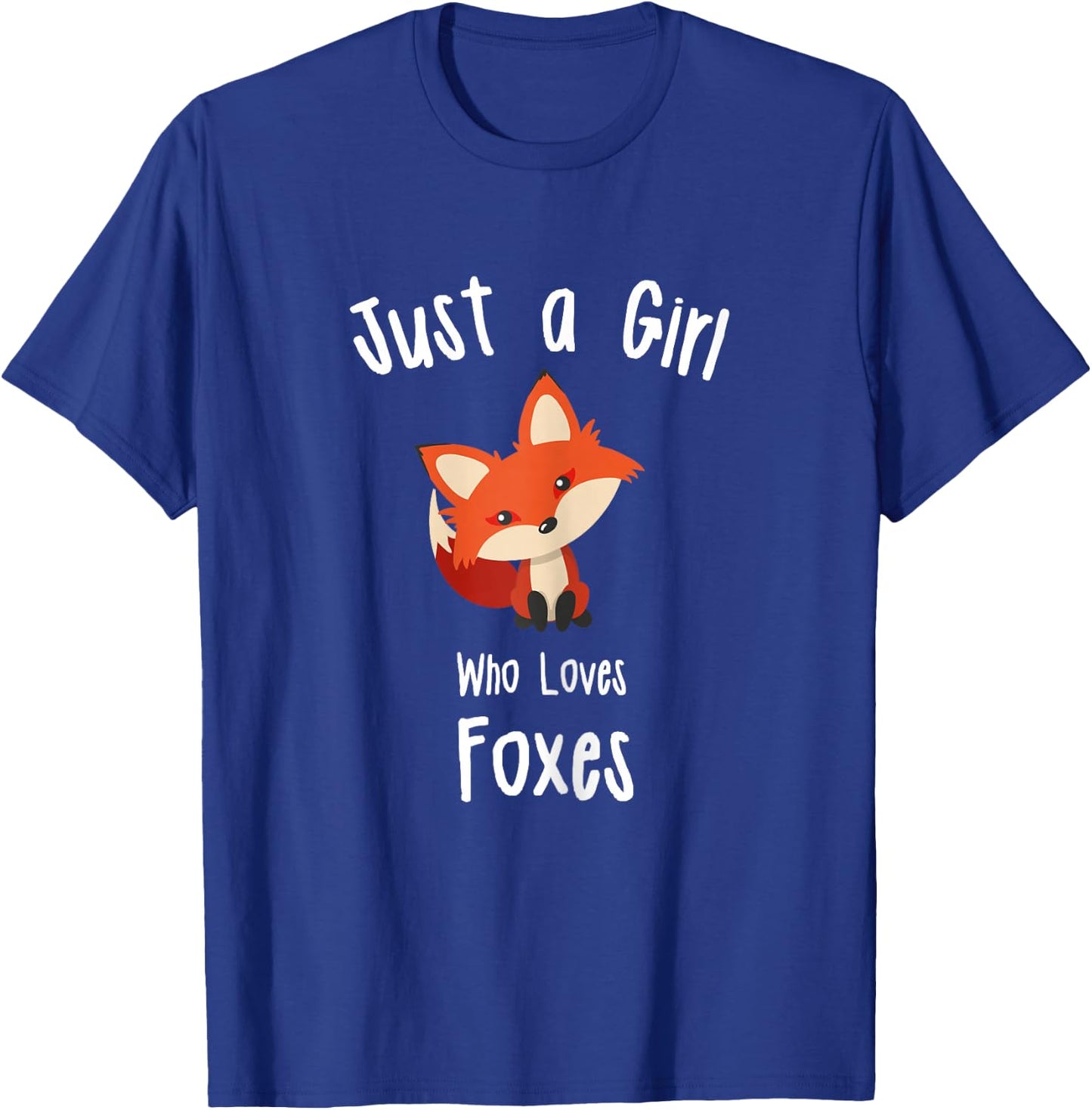 Fox Girl T-Shirt - T-Shirt | Royal