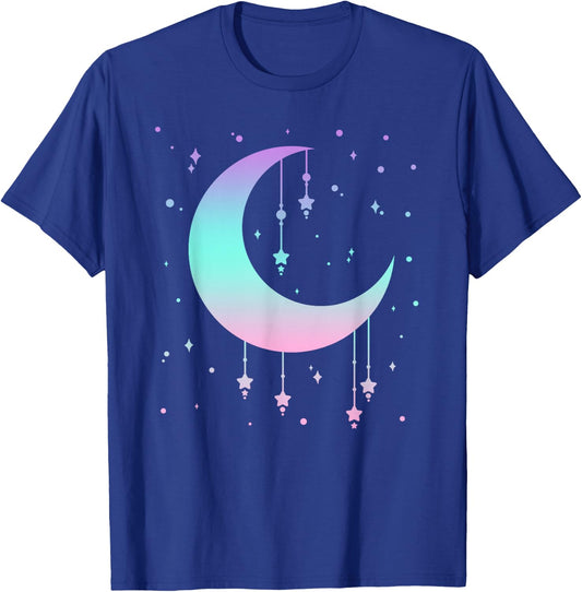 Pastel Moon Kawaii Pastel Goth T-Shirt - T-Shirt | Royal