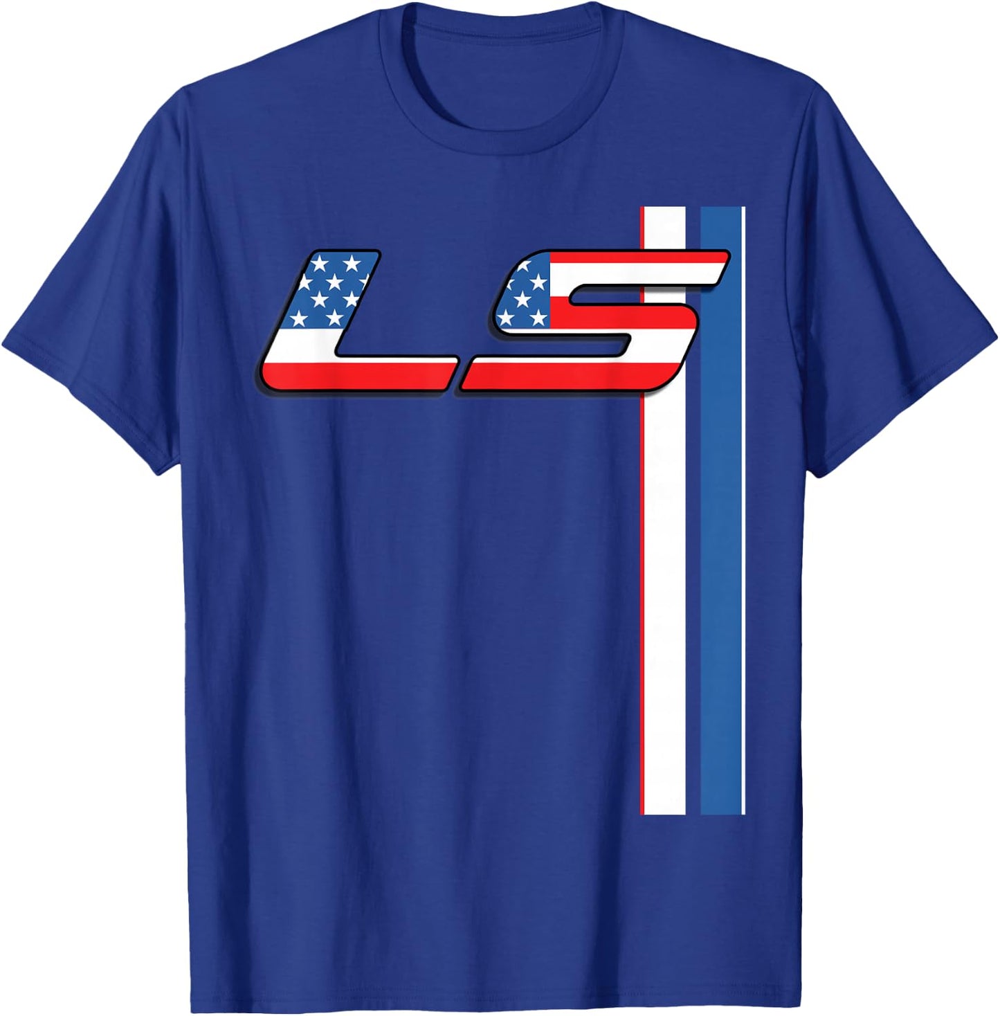 5.3L LS 427 V8 Turbo Drag Car T-Shirt - T-Shirt | Royal