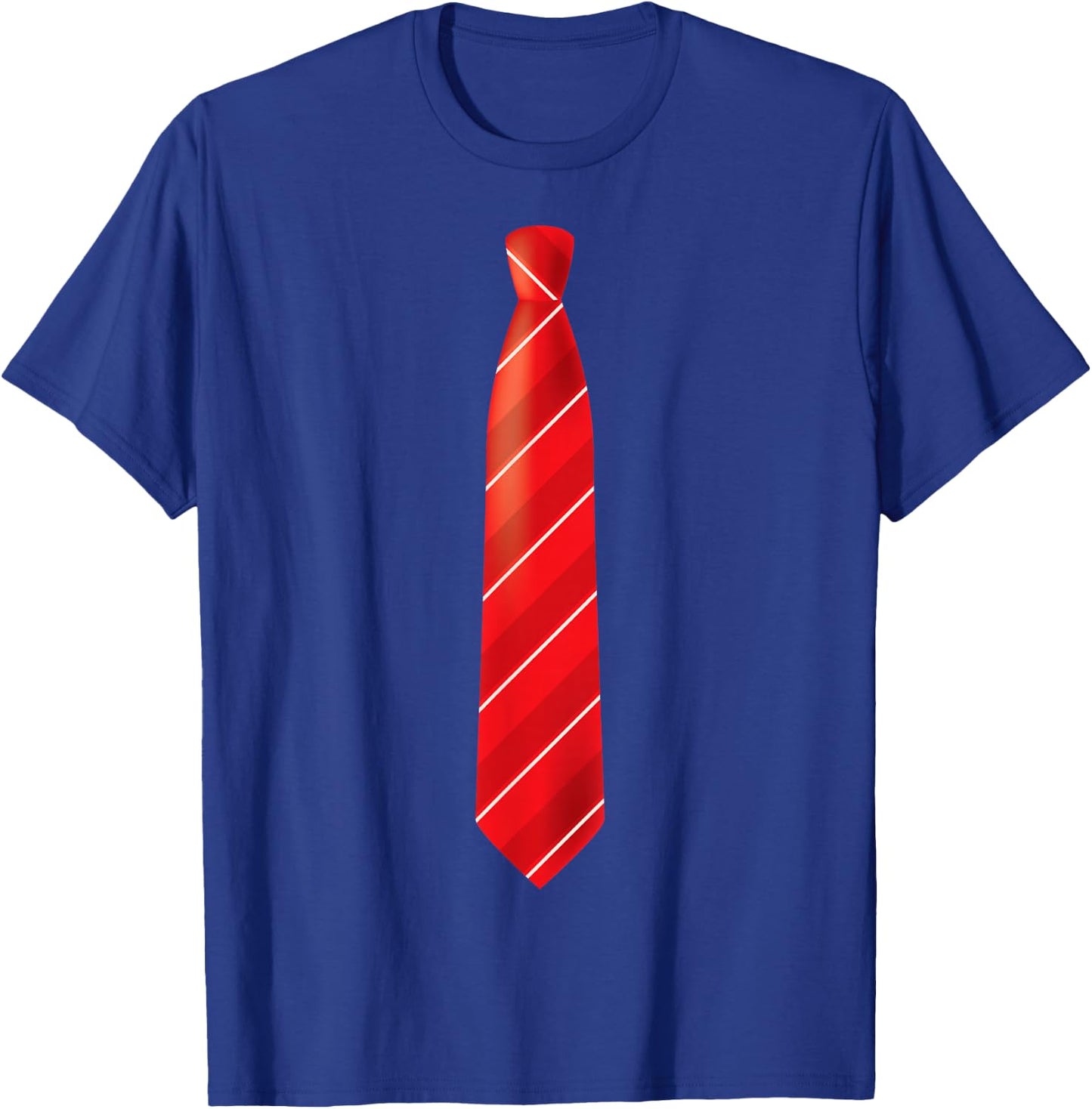 Necktie Dress for Weddings, Prom, Office, Receptions T-Shirt - T-Shirt | Royal