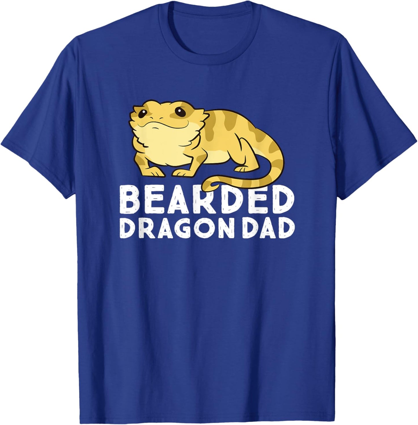 Funny Bearded Dragon Dad Gift Dad Of Bearded Dragon T-Shirt - T-Shirt | Royal
