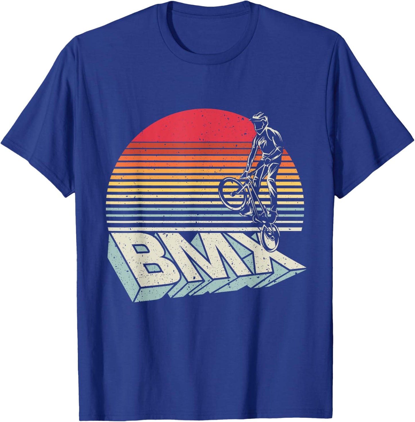 BMX Vintage Bike Fans Kids Gift - BMX Freestyle T-Shirt - T-Shirt | Royal