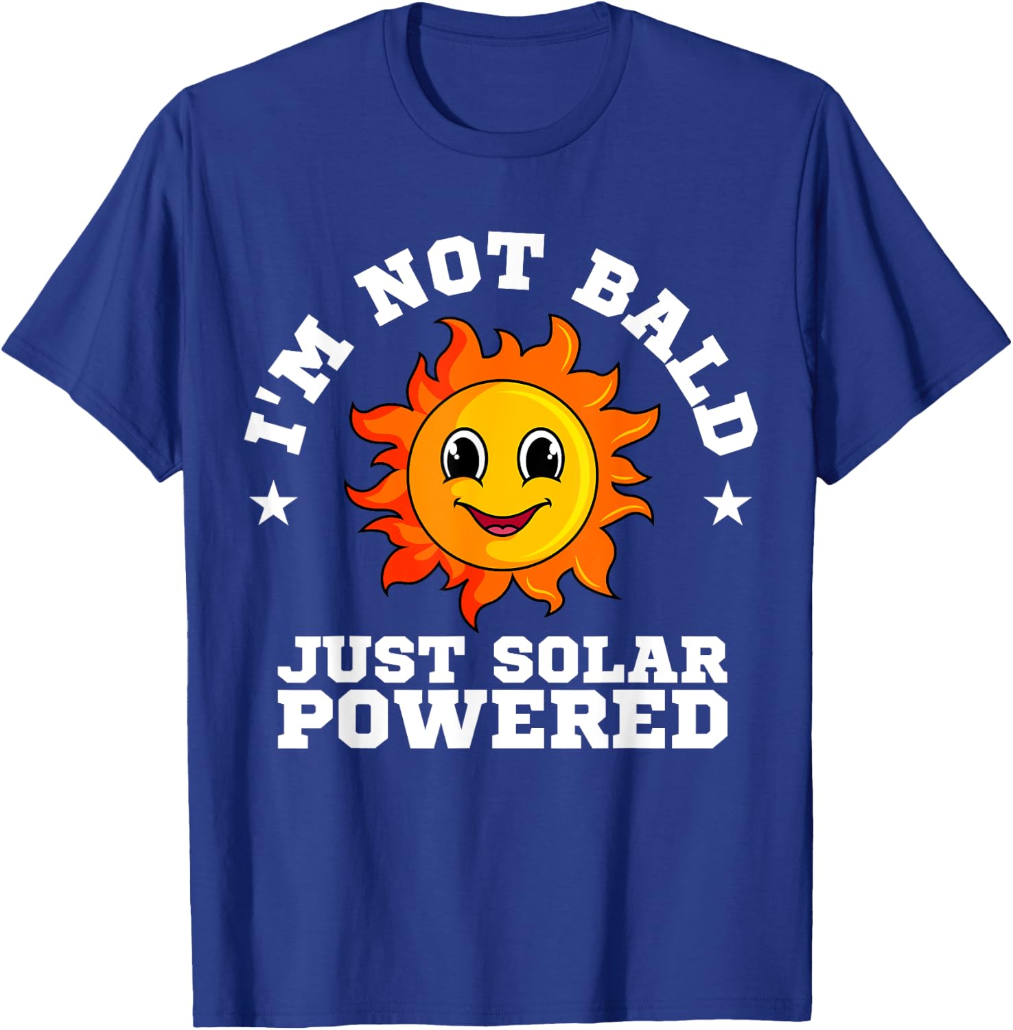 Solar Power Ecologist Lover Conservationist I'm Not Bald T-Shirt - T-Shirt | Royal