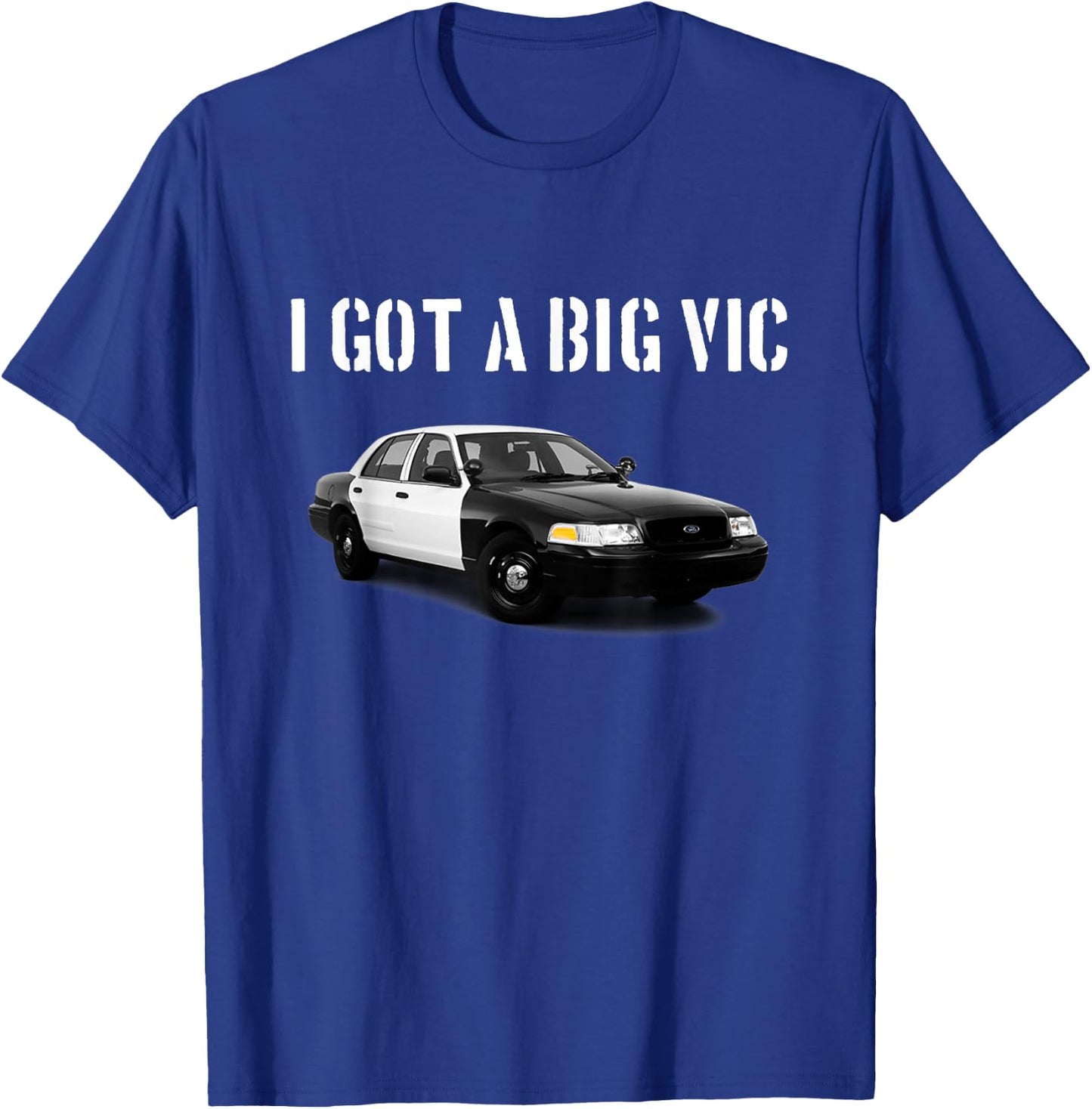 Crown Vic Funny P71 Punny Car Enthusiast T-Shirt - T-Shirt | Royal