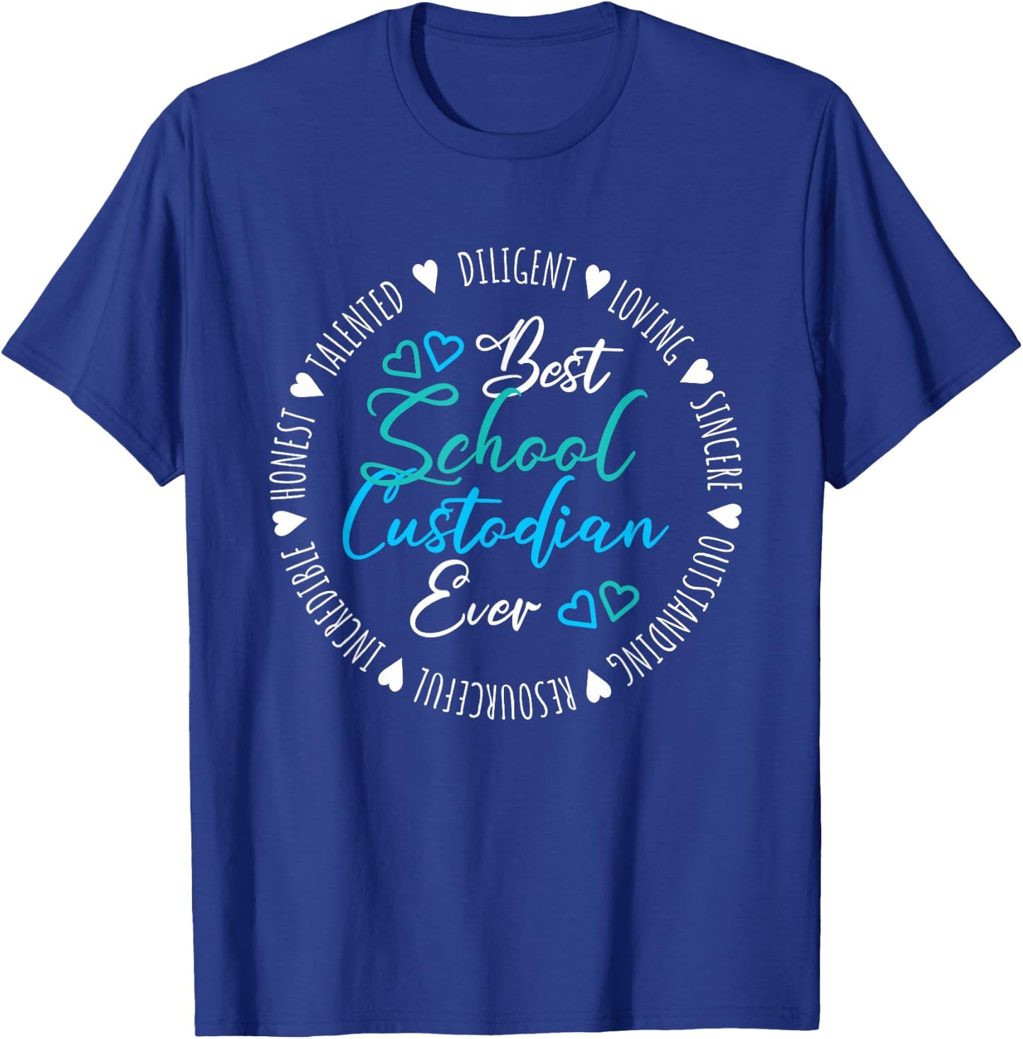 Best School Administrator of All Time T-Shirt - T-Shirt | Royal