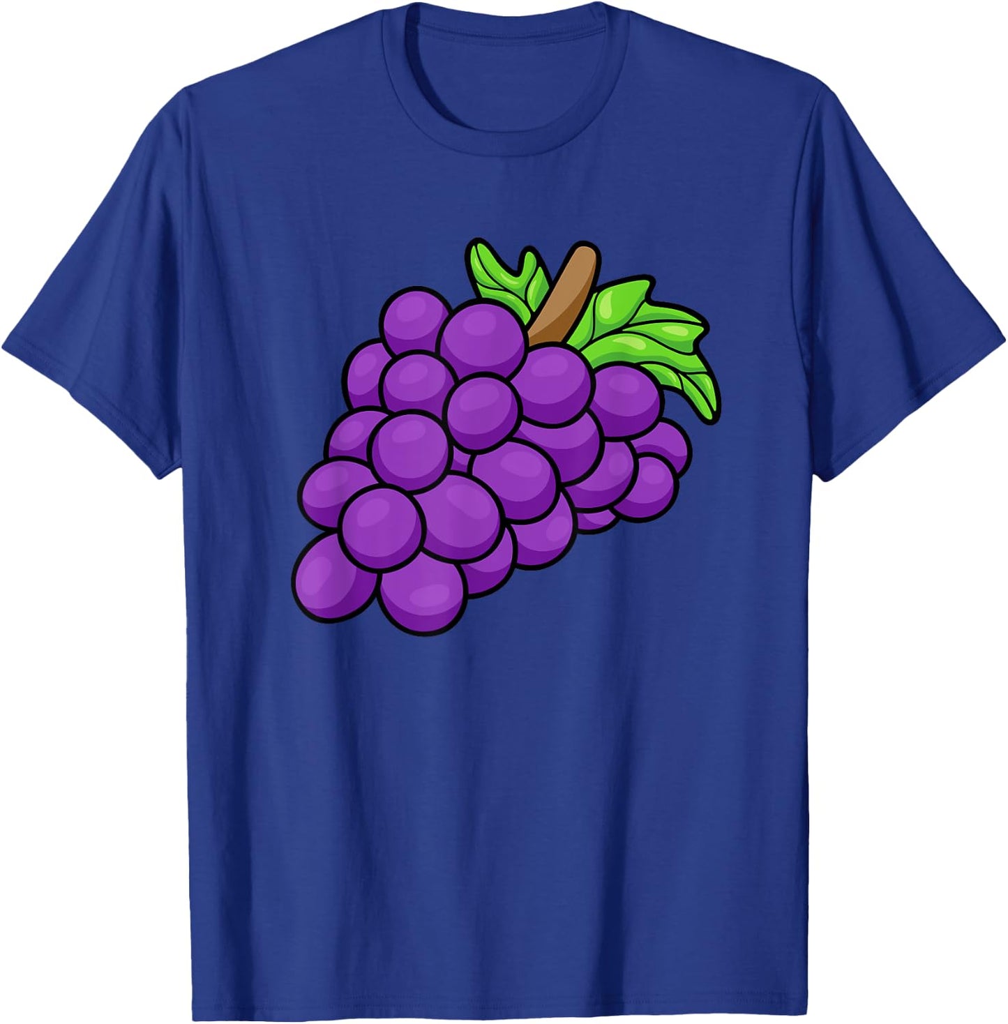 Grape Costume Funny Purple Halloween Last Minute Costumes T-Shirt - T-Shirt | Royal