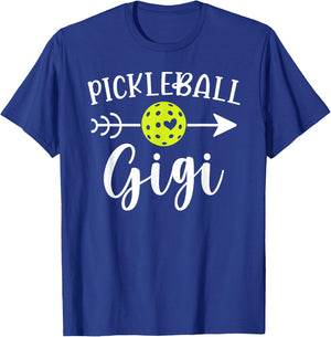 Pickleball Gigi Pickleball Player Gigi Grandma T-Shirt - T-Shirt | Royal
