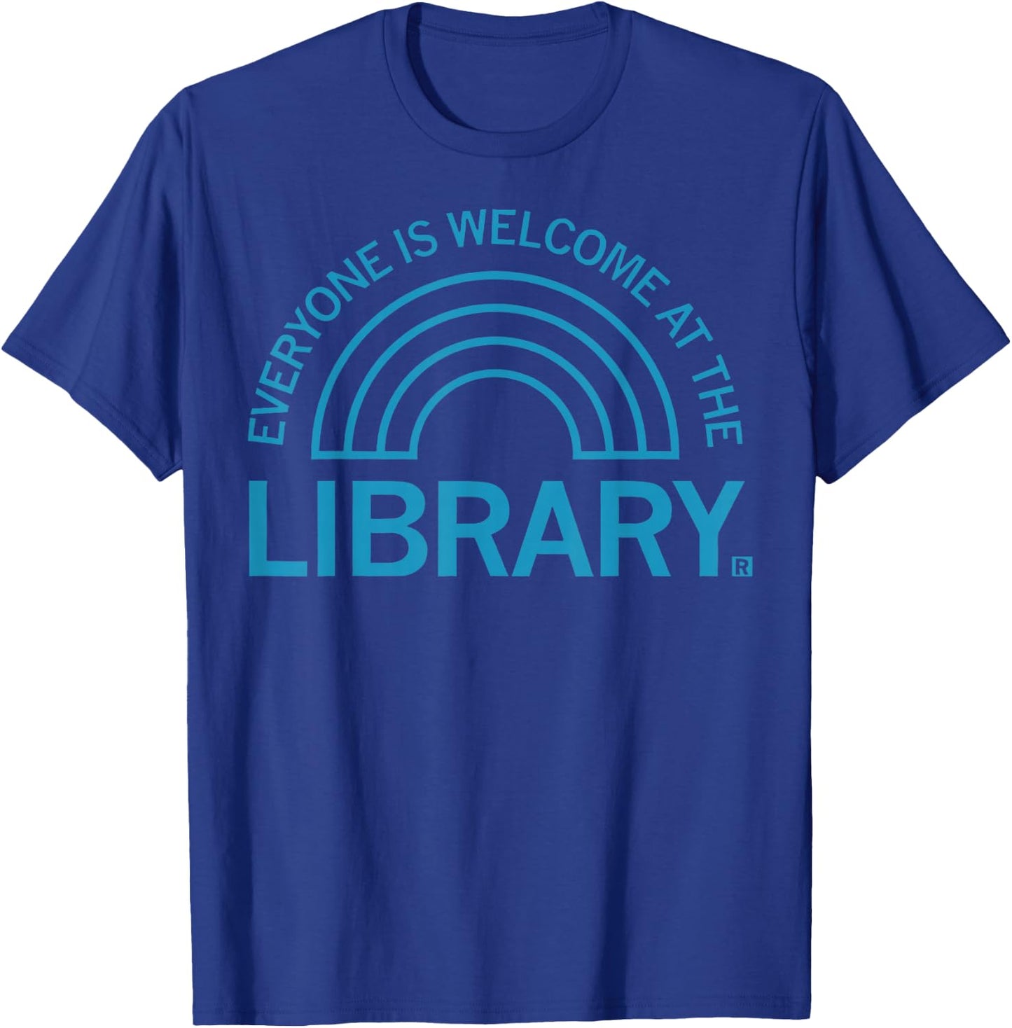 Everyone Is Welcome At The Library 2023 T-Shirt - T-Shirt | Royal