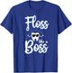 Dentist, dental assistant, hygienist, dental floss T-Shirt - T-Shirt | Royal