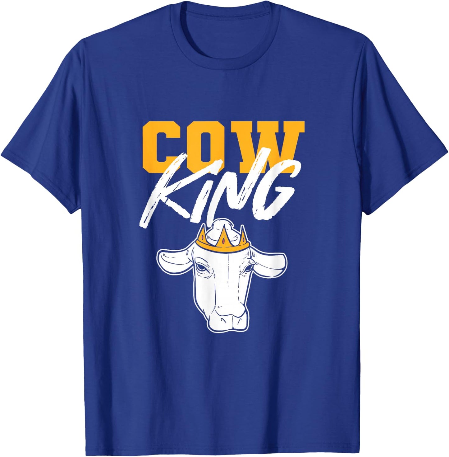 Cow King Cowman T-Shirt - T-Shirt | Royal