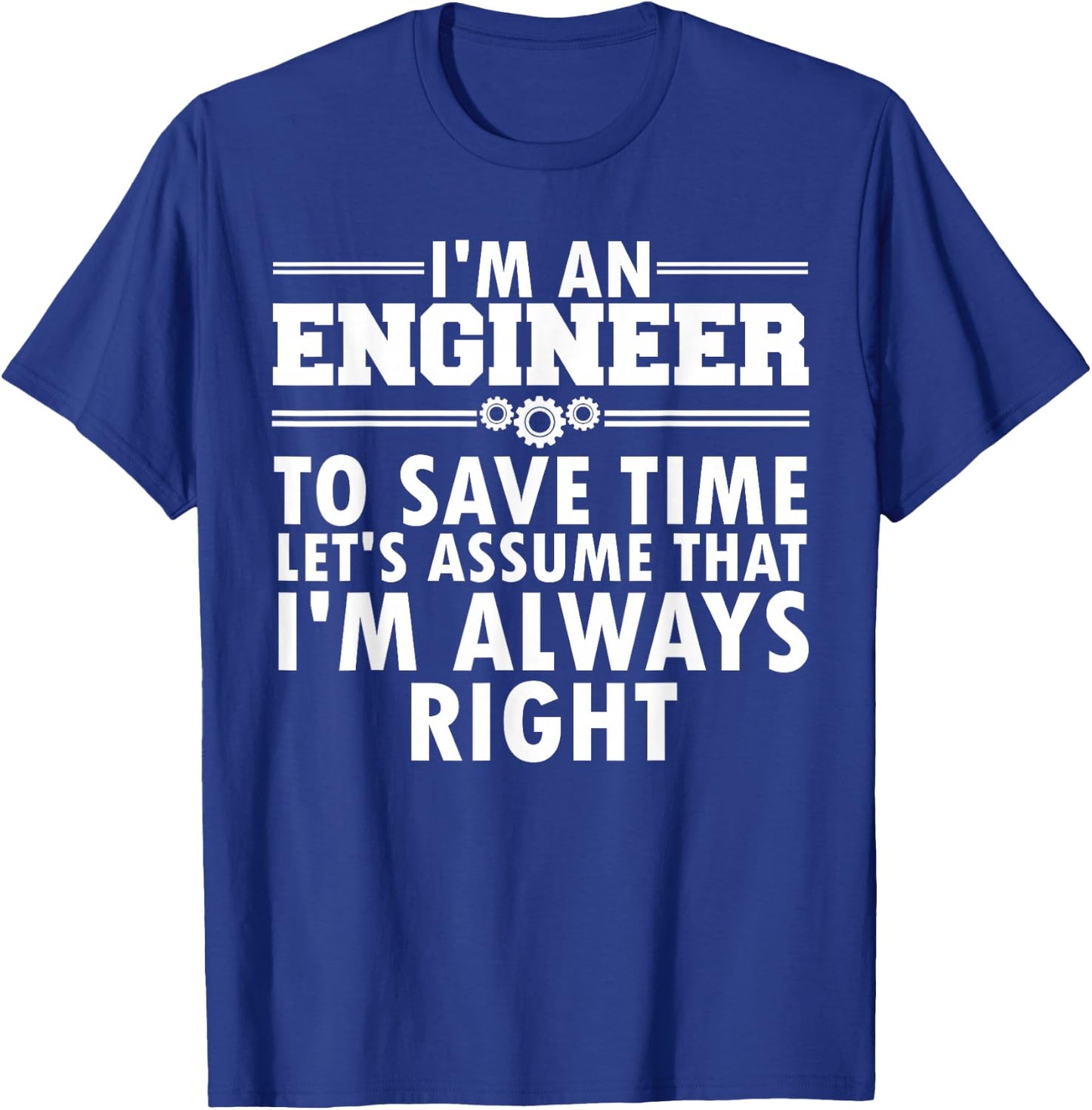 Best Engineer Art Women Humor Engineering Lovers T-Shirt - T-Shirt | Royal
