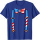American Tuxedo Costume Funny 4th of July USA Men Women Kids T-Shirt - T-Shirt | Royal
