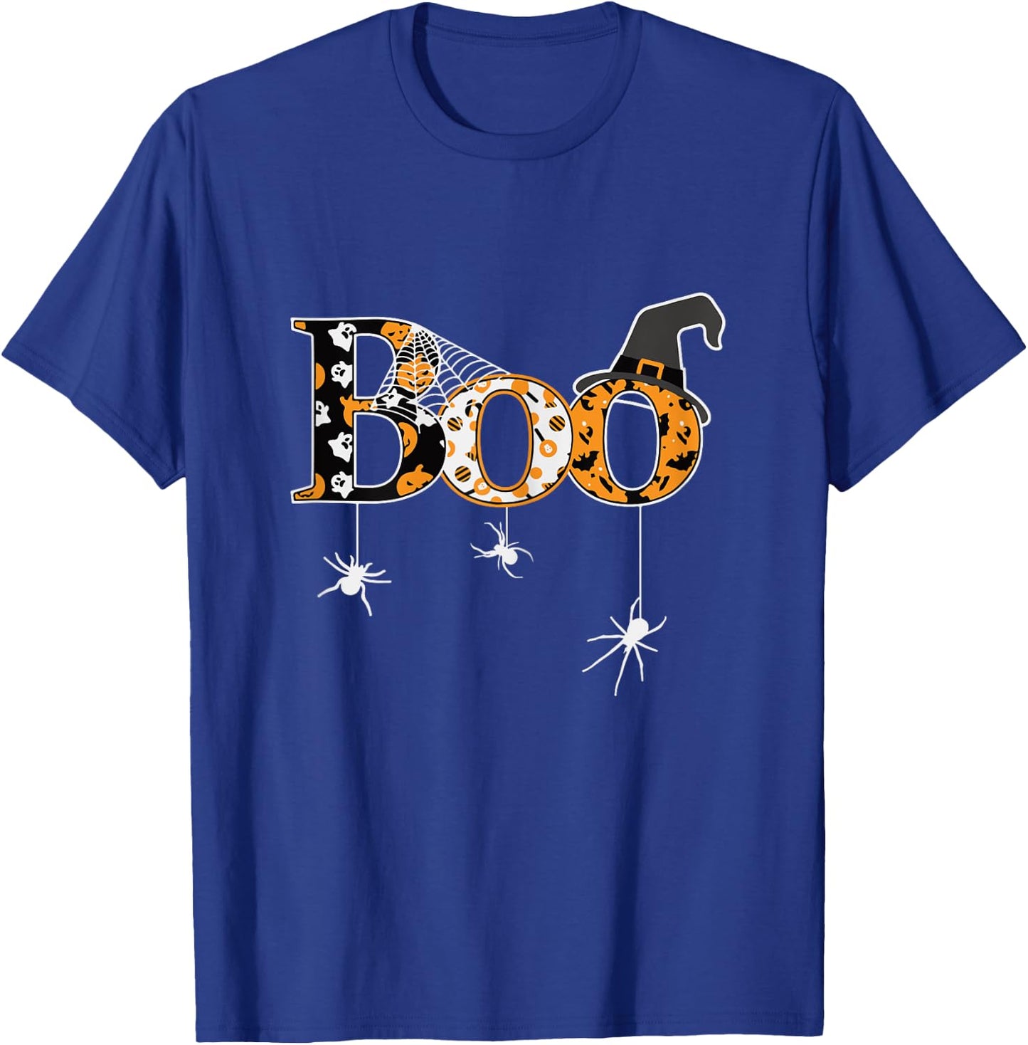 Halloween Motif - Boo T-Shirt - T-Shirt | Royal