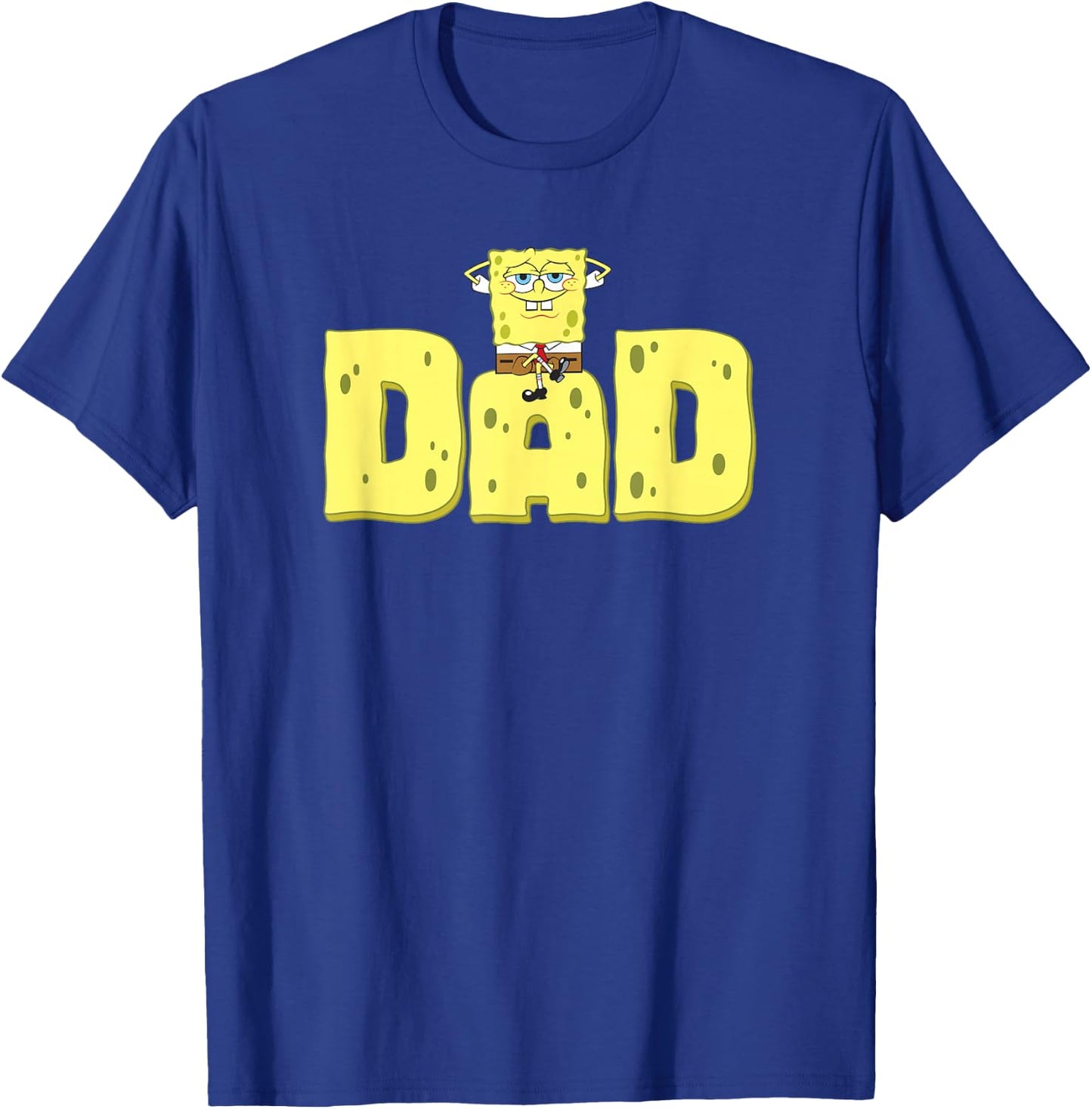 SpongeBob SquarePants Sponge Dad Father's Day T-Shirt - T-Shirt | Royal