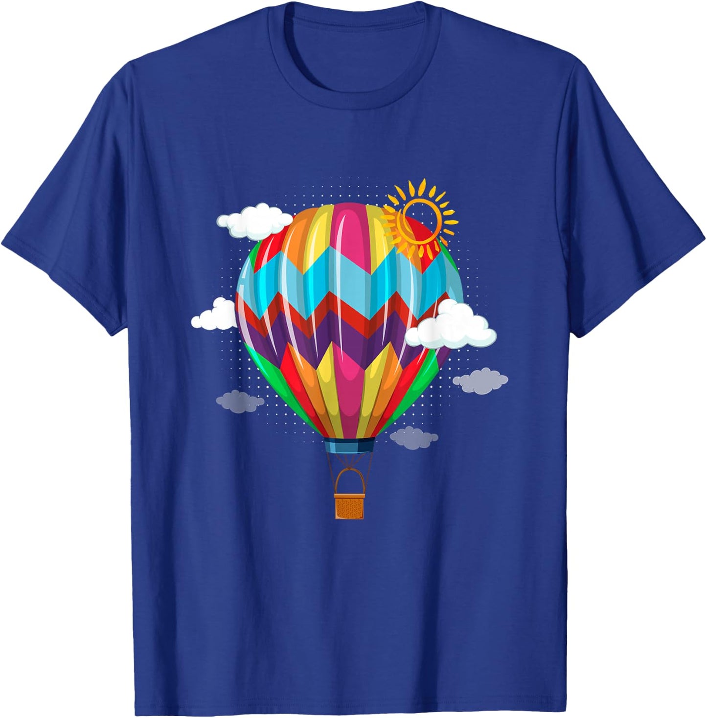 Retro Hot Air Balloon The Perfect Hot Air Balloon Pilot T-Shirt - T-Shirt | Royal