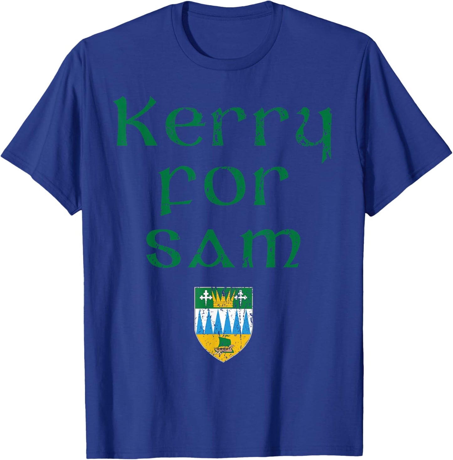 Kerry for Sam, All Ireland gaelic football T-Shirt - T-Shirt | Royal