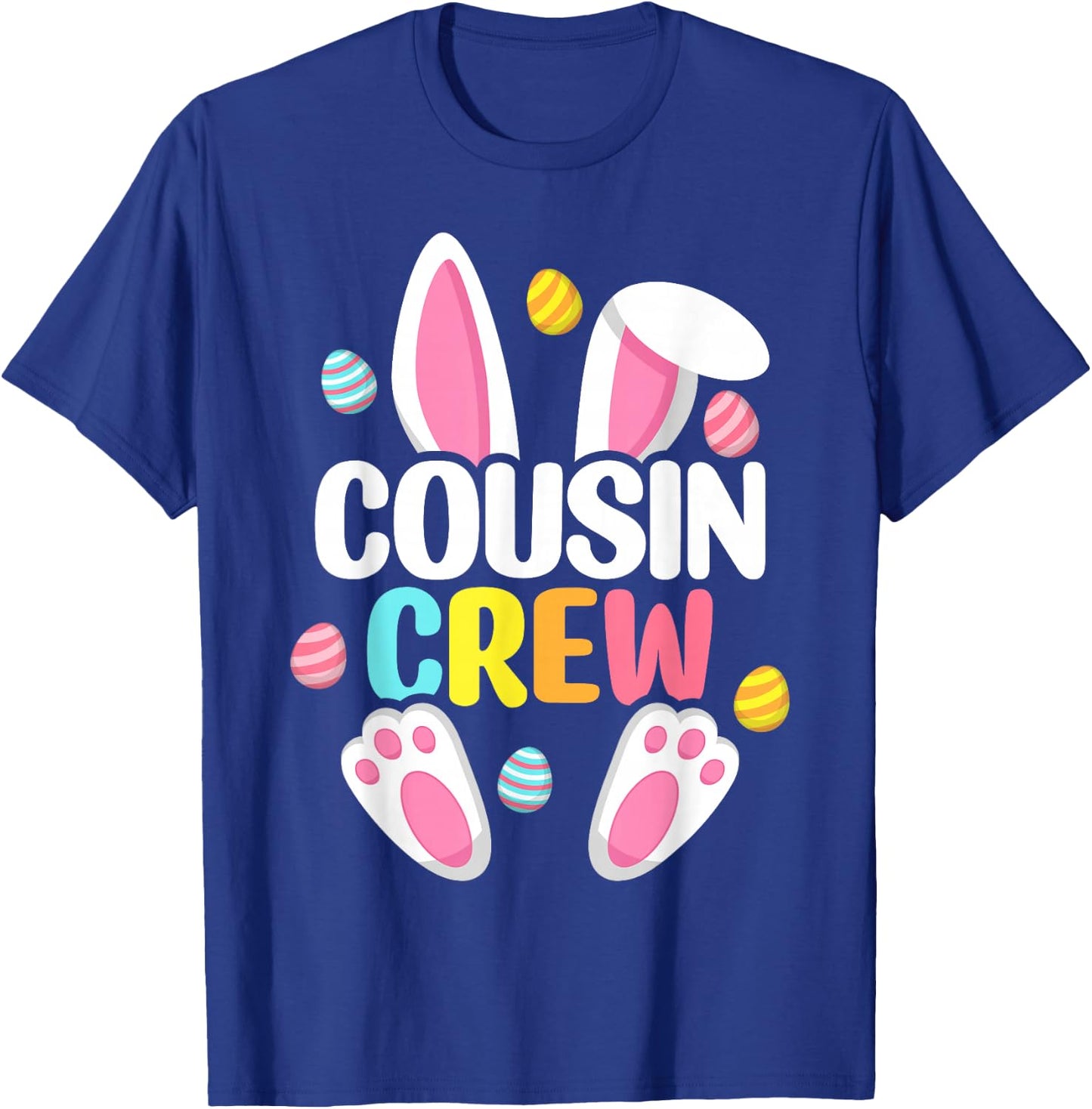 Cousin Crew Easter Bunny Family Matching Toddler Boys Girls Small T-Shirt - T-Shirt | Royal