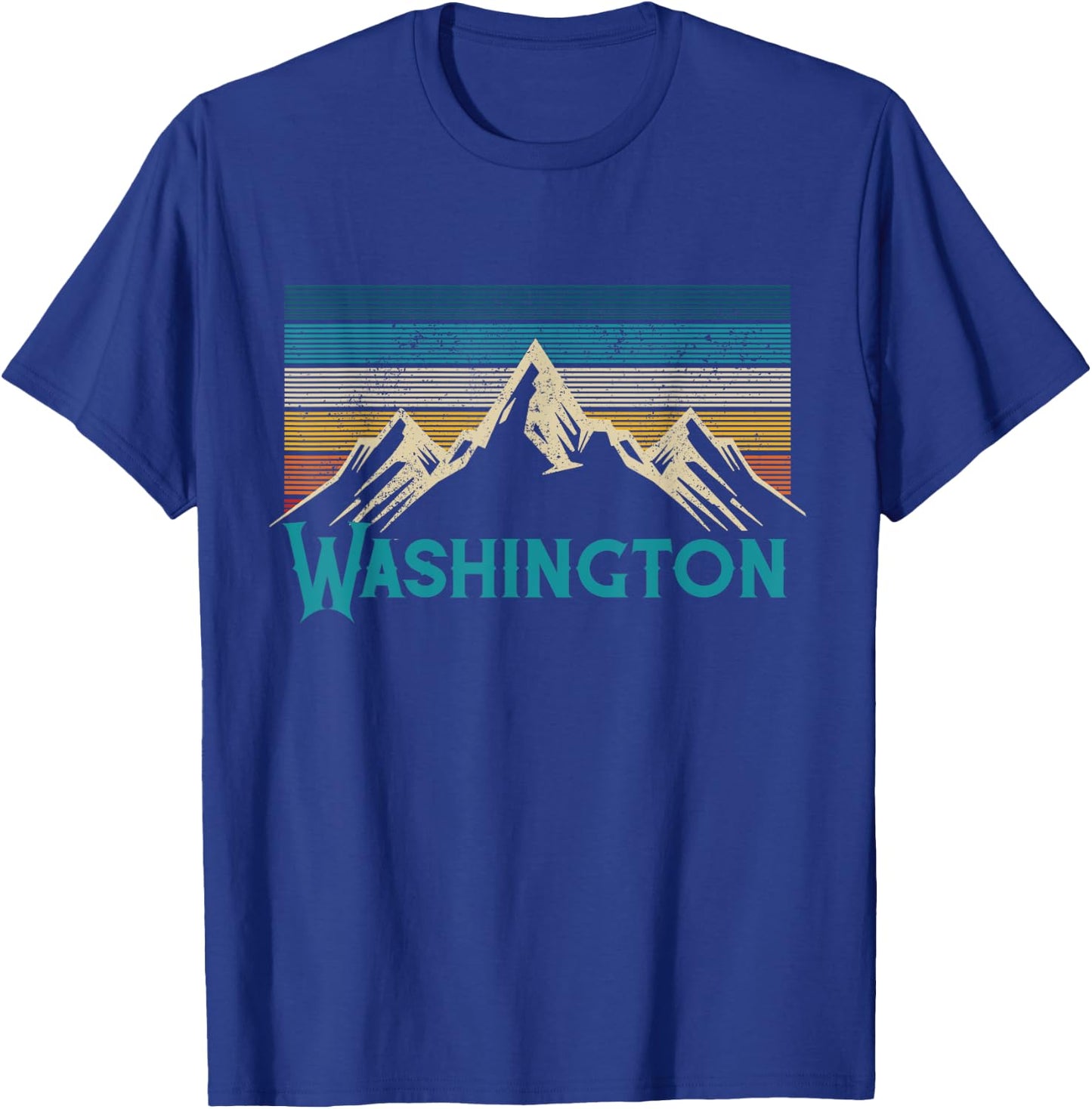 Washington Vintage Souvenir T-Shirt - T-Shirt | Royal