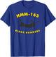 HMM-163 Helicopter Squadron CH-46 Sea Knight T-Shirt - T-Shirt | Royal