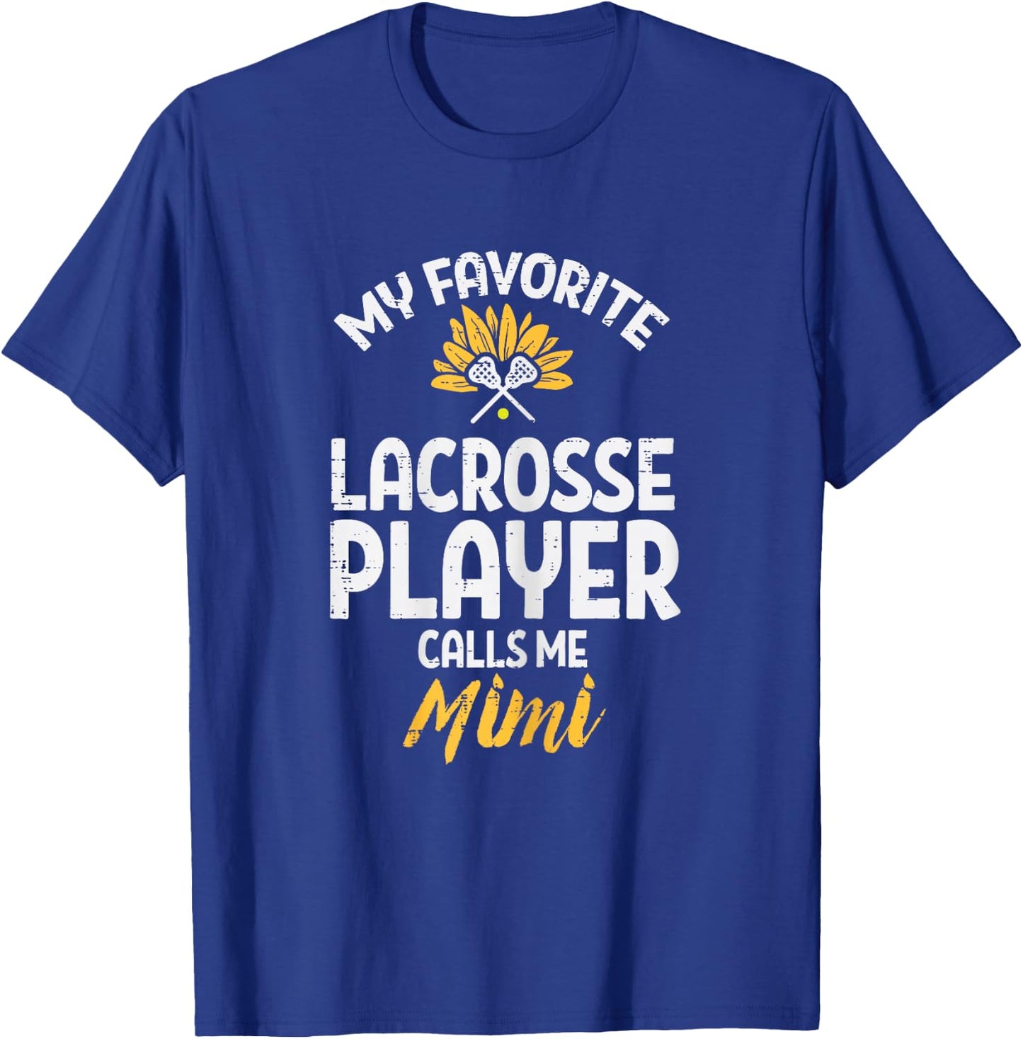 Favorite Lacrosse Player Mimi Lax Familie Granny Granny Granny Women T-Shirt - T-Shirt | Royal