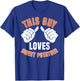 This Guy Loves Sweet Potatoes Apparel Cooking T-Shirt - T-Shirt | Royal