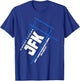 JFK John F. Kennedy International Airport Runway Layout T-Shirt - T-Shirt | Royal