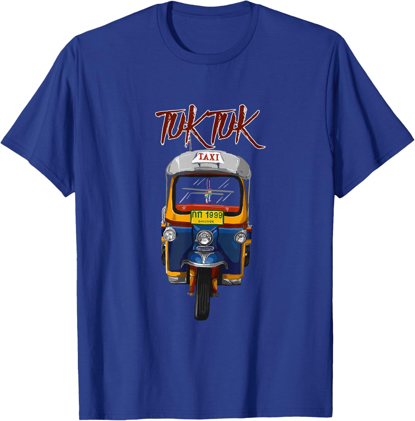 TUK TUK Thailand Souvenir gift Cool for All T-Shirt - T-Shirt | Royal