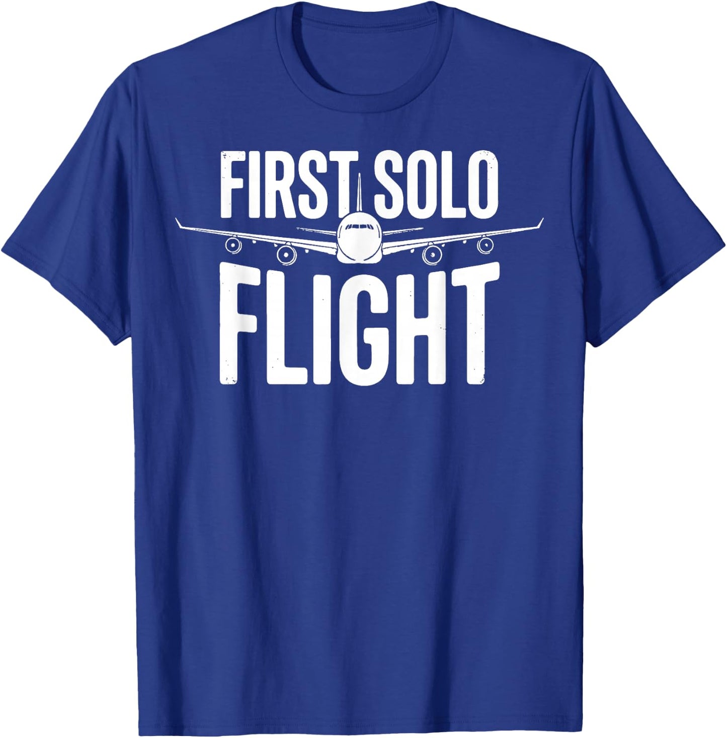 First Solo Flight T-Shirt - T-Shirt | Royal