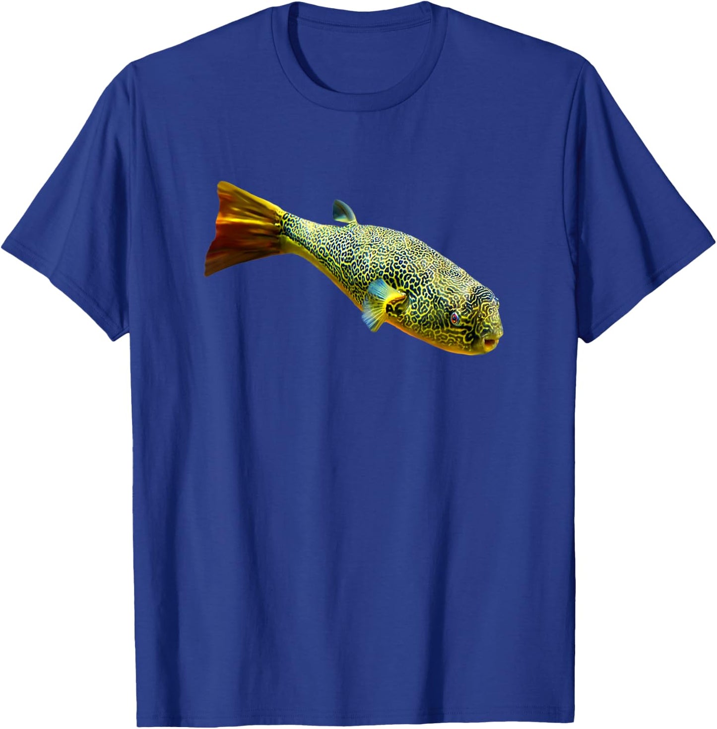 Mbu Pufferfish Freshwater Puffers Large Aquarium Fish Lovers T-Shirt - T-Shirt | Royal
