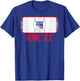 New York Rangers Home Ice Black Officially Licensed T-Shirt - T-Shirt | Royal