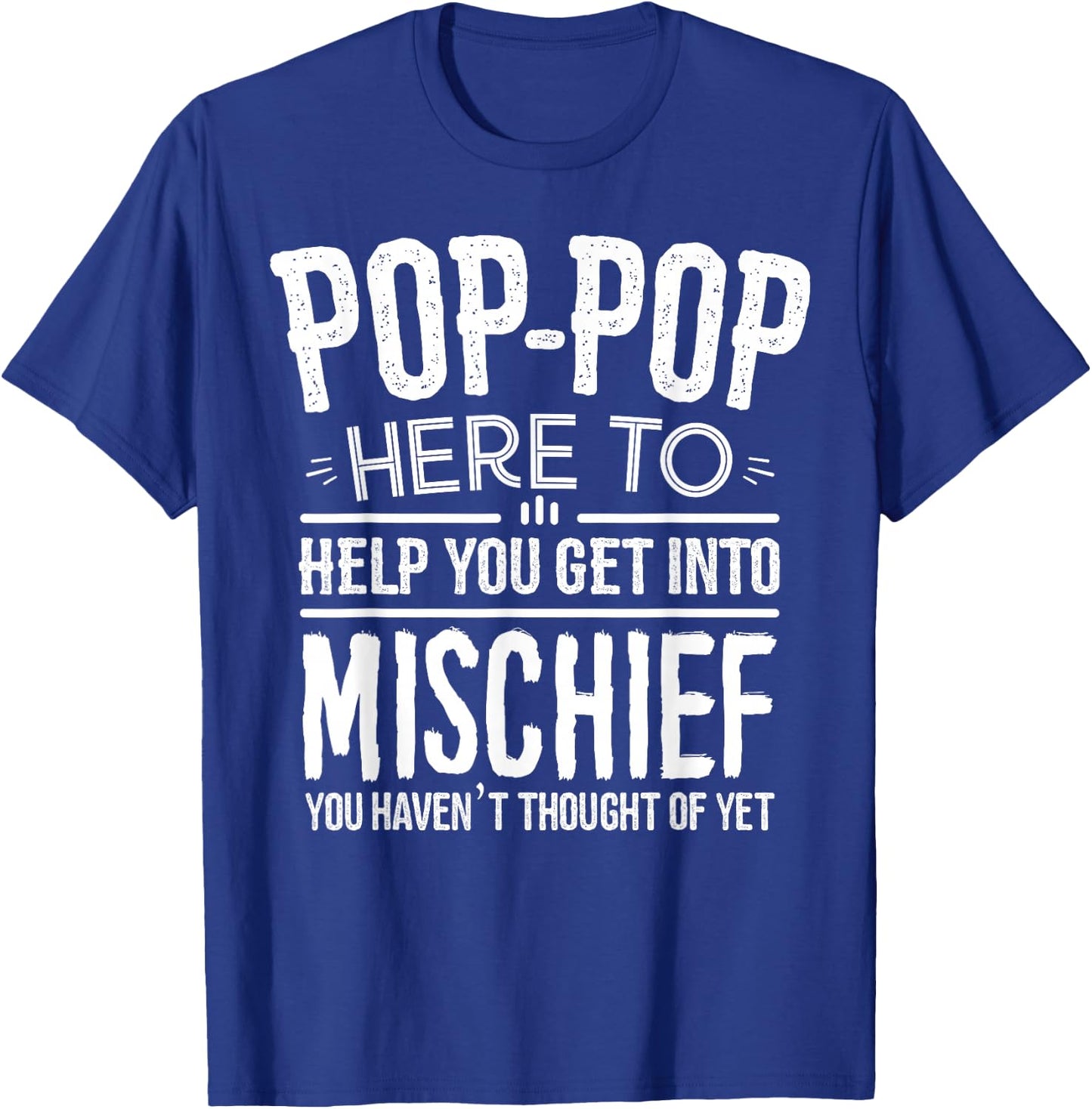 Pop-Pop Shirt from Grandchildren Grandfather Pop-Pop T-Shirt - T-Shirt | Royal