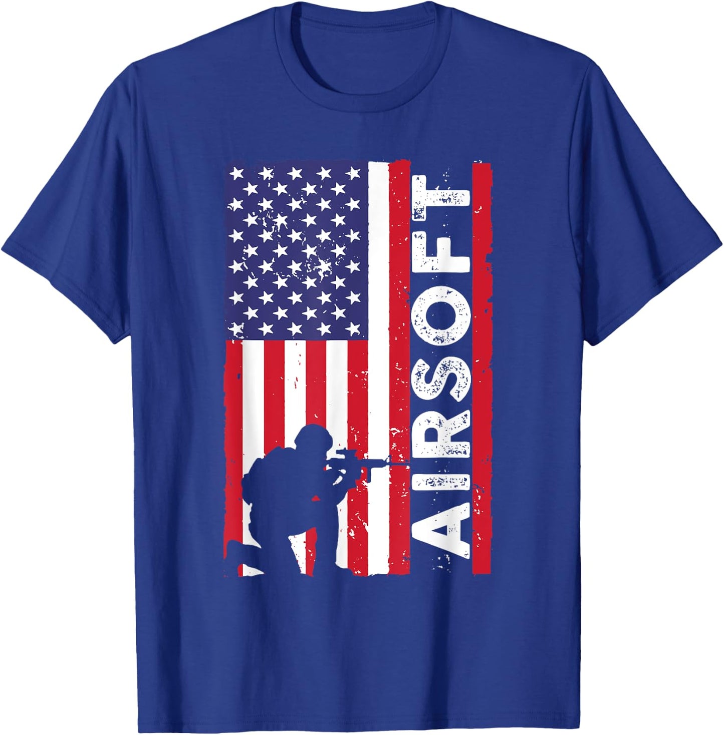 Cute Airsoft Art Women Kids Airsoft Player Airsofter T-Shirt - T-Shirt | Royal