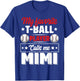 My Favorite T-Ball Player Calls Me Mimi Mother's Day Funny T-Shirt - T-Shirt | Royal