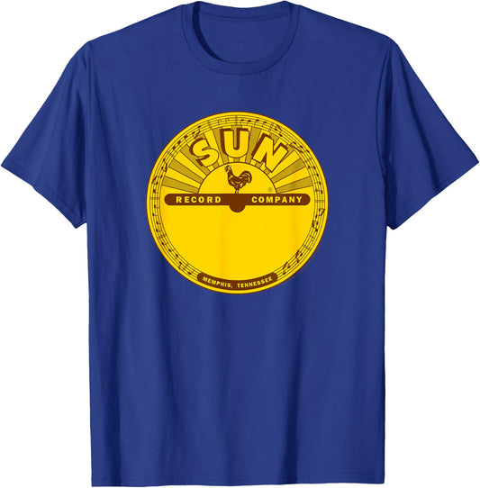 Sun Records Classic Logo T-Shirt - T-Shirt | Royal