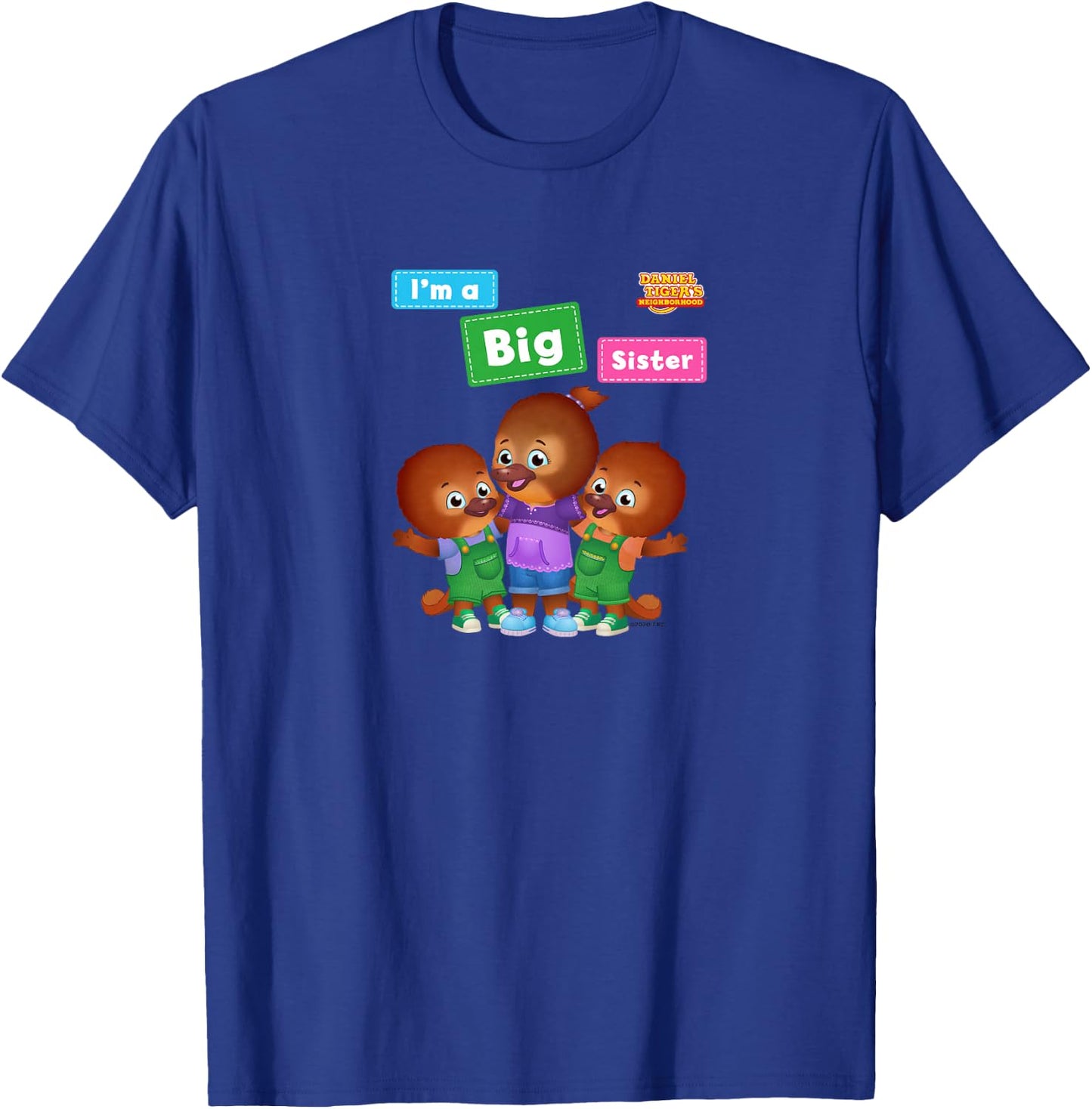 Daniel Tiger's Neighborhood: Big Sister! T-Shirt - T-Shirt | Royal